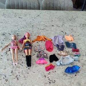 Fashion Barbie Dolls Lot Multi-Color Outfits Y2K Cottagecore Vintage Retired